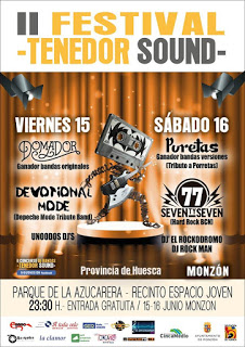 MONZÓN. Festival Tenedor Sound (del 15 al 17)