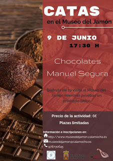 CALAMOCHA. Cata de chocolates con Manuel Segura (sábado, 9)