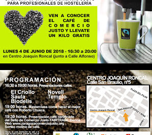 Open Day de café de comercio justo (lunes, 4)