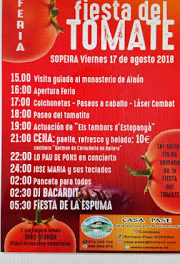 SOPEIRA. Fiesta del tomate (viernes, 17)