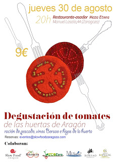 Degustación de tomates (jueves, 30)