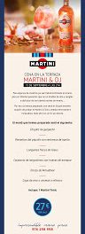 Cena Maritini & DJ (jueves, 13)