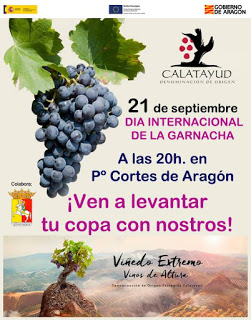 CALATAYUD. Brindis con garnacha (viernes, 21)