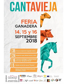 CANTAVIEJA. Feria agrícola y ganadera (del 14 al 16)