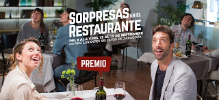 Jornadas Sorpresas en el restaurante (del 6 al 8 y del 13 al 15)