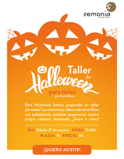 HUESCA. Taller de Halloween (sábado, 27)