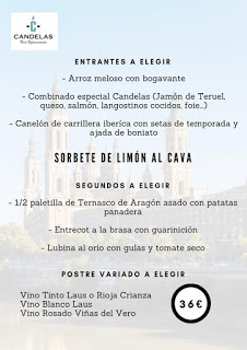 Menú especial del Día del Pilar en el Candelas (viernes, 12)