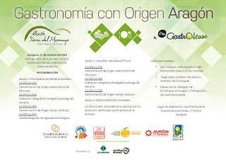 Gastronomía con Origen Aragón (miércoles, 17)