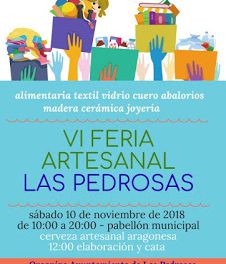 LAS PEDROSAS. VI Feria Artesanal (sábado, 10)