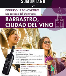 BARBASTRO. Ciudad del vino, Catando Somontano (domingo, 11)