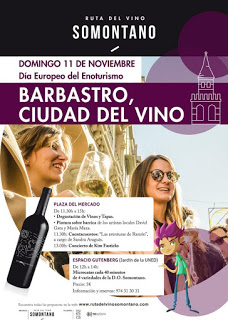 BARBASTRO. Ciudad del vino, Catando Somontano (domingo, 11)