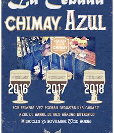 Cata de cervezas Chimay (miércoles, 28)