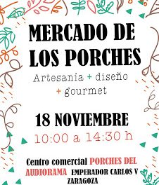 Mercado de los Porches (domingo, 18)