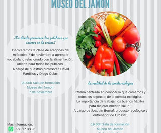 CALAMOCHA. Semana de la alimentación (miércoles, 7, y viernes, 9)