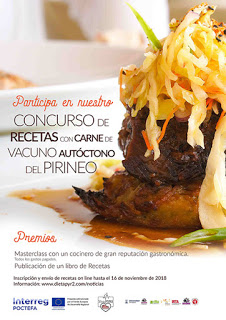 Concurso de recetas de carne de vacuno de razas autóctonas del Pirineo (hasta el 16 de noviembre)