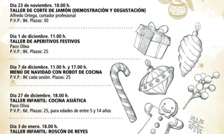 VILLANÚA. Taller de aperitivos (sábado, 1 de diciembre)