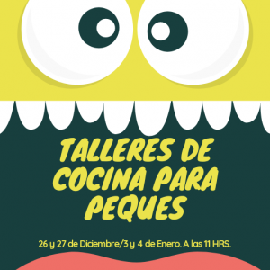 cartel taller de cocina