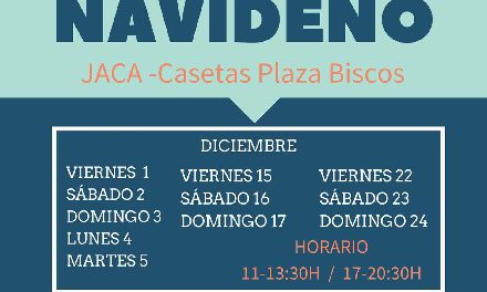 JACA. Mercado navideños (del 26 de diciembre al 5 de enero)