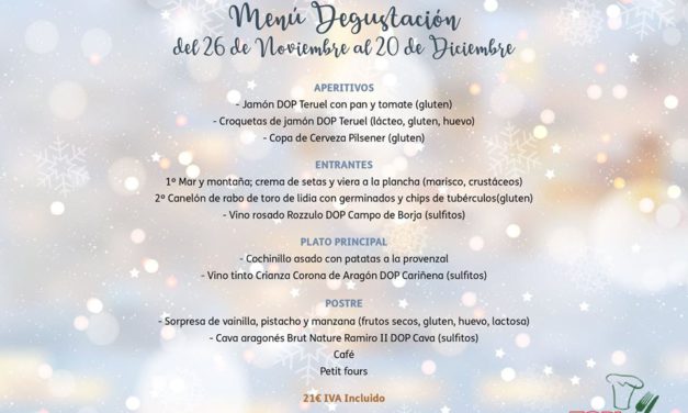 Menú degustación en TOPI (hasta el jueves, 20 de diciembre)