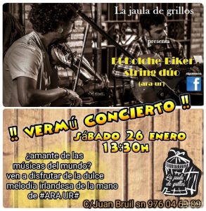 26 ene Jaula Grillos