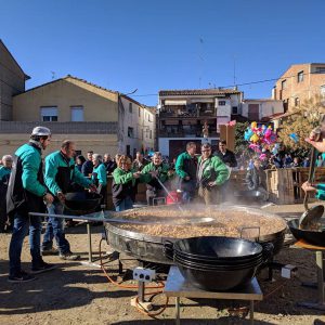 Albelda festa tossino migas