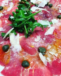 Castrobar carpaccio ternera
