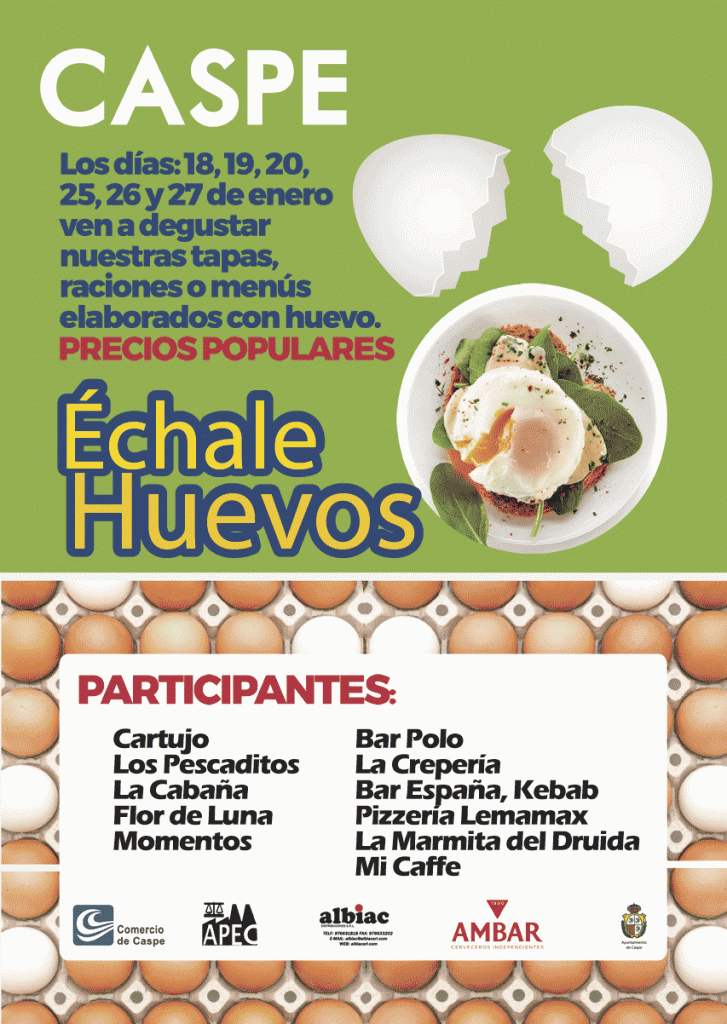 Echale huevos Cartel CASPE