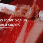 Jamonería portada corte jamon