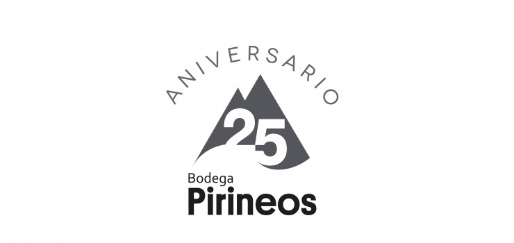 Logo Bodega Pirineos 25 aniversario