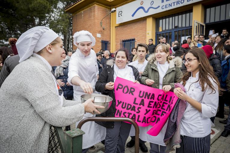 Miralbueno protesta CHUS MARCADOR