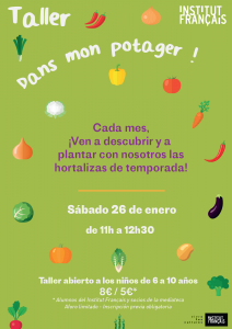 Taller hortalizas enero Instituto francés