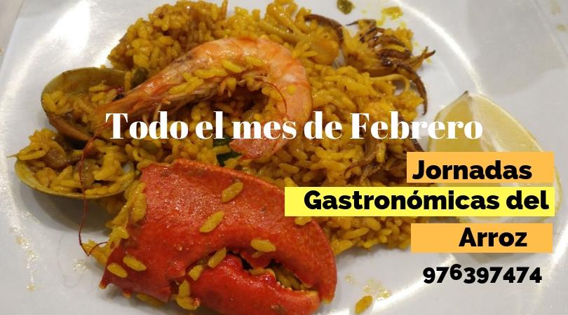 restaurante Antonio menú arroz febrero