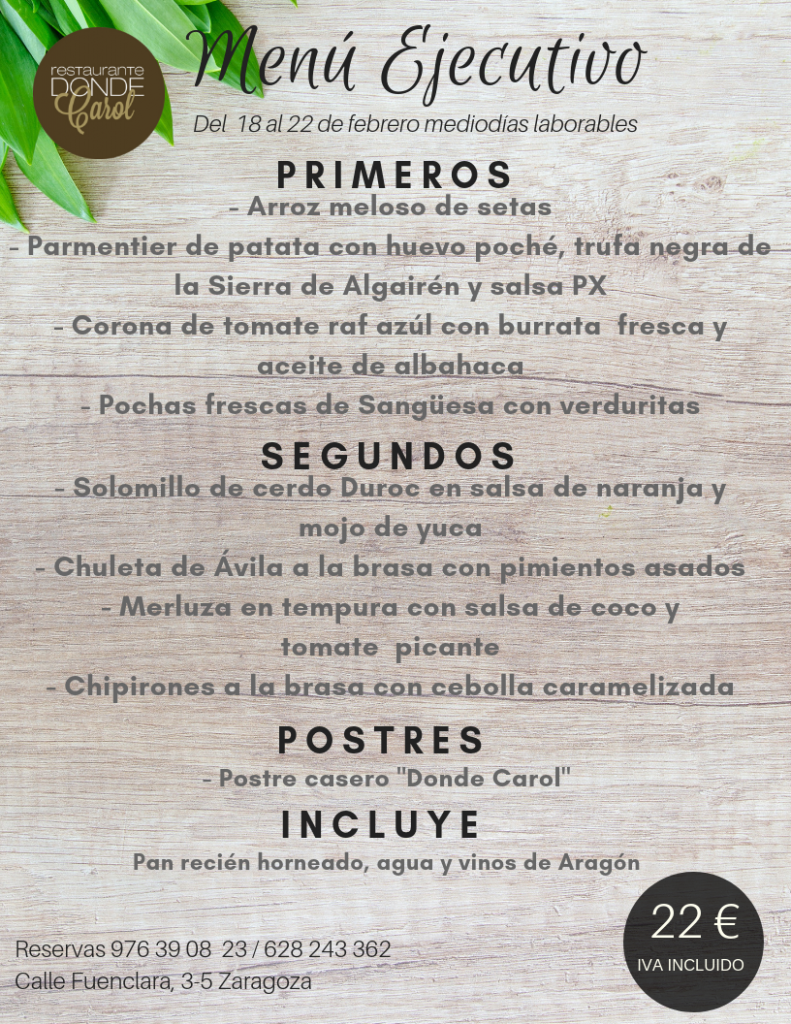 18 feb Donde Carol