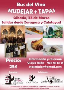 23 marzo BUS VINO CALATAYUD