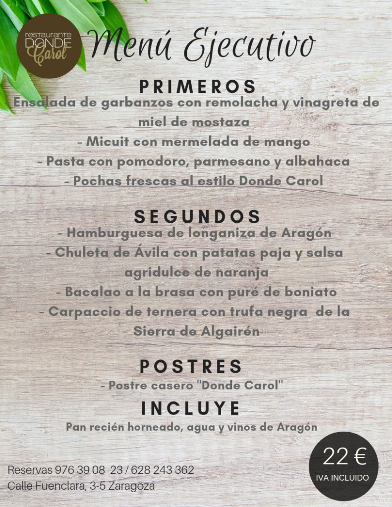 4 al 8 marzo Donde Carol
