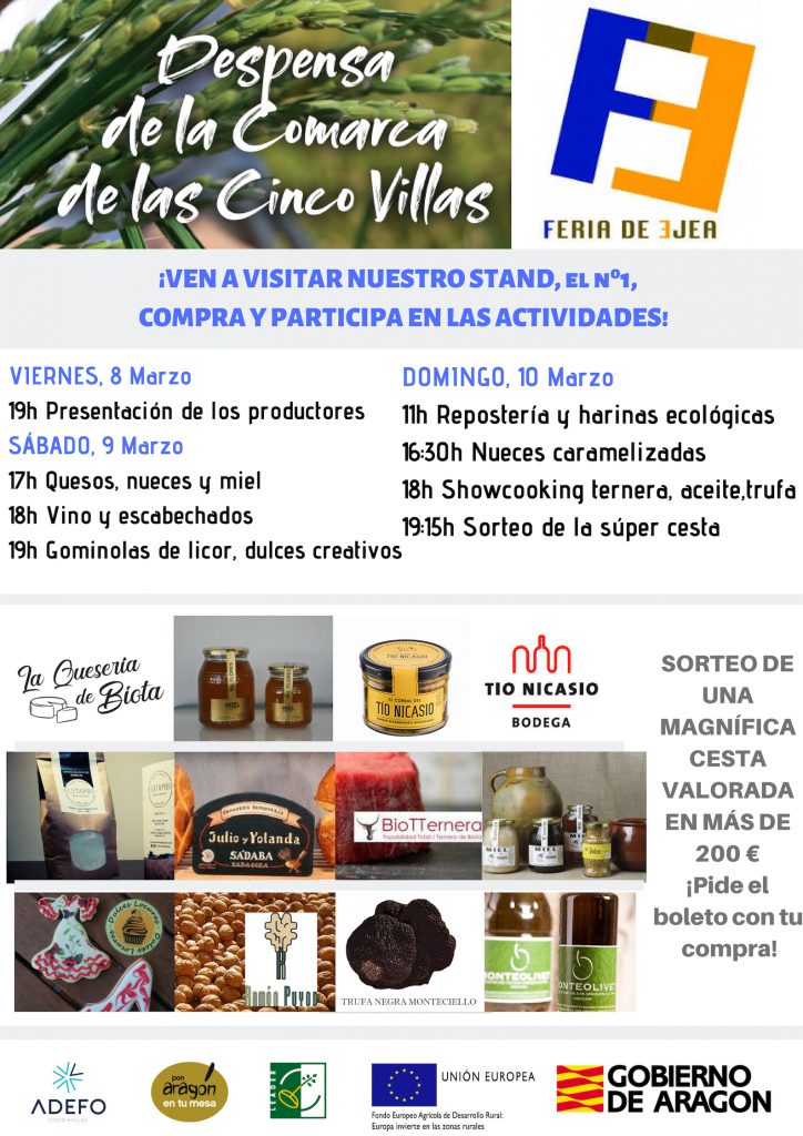 Cartel Despensa 5Villas FeriaEjea