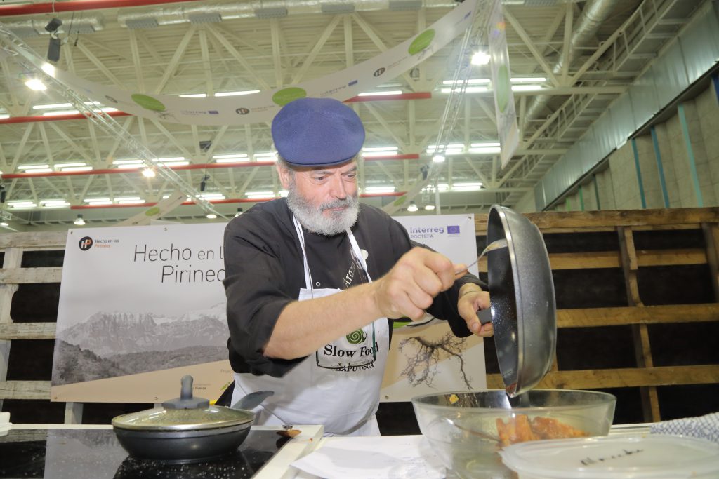 cocinero Antonio Arazo Congreso Hecho en los Pirineos