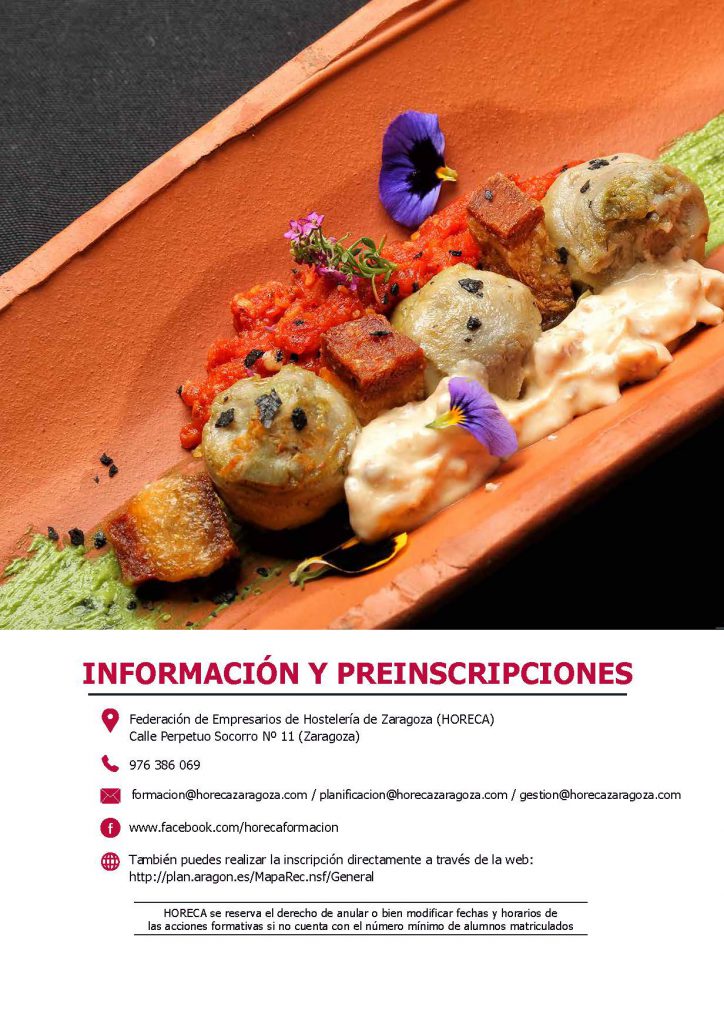 Imagen de Cursos Formación Horeca