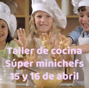 Taller Super Minichef en la Rezeta