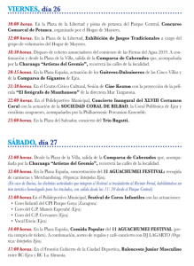 Programa Fiestas del Agua