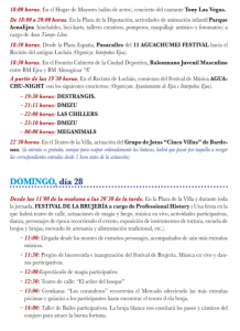Programa Fiestas del Agua
