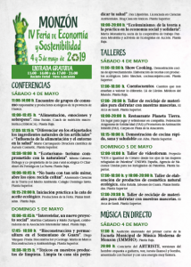 Feria de Economía y Sostenibilidad - Programa