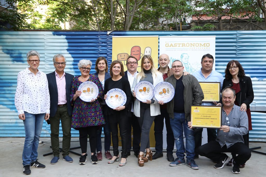 Ganadores del I Concurso de Croquetas. 