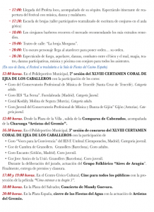 Programa Fiestas del Agua
