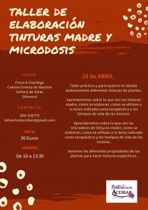 Taller de tinturas madre