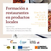 Formación para restaurantes en productos locales