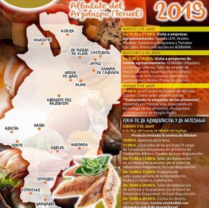 Cartel Semana de la alimentación y productos de proximidad