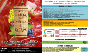 Programa Feria del vino y la tapa