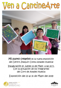 Cartel Cantinarte "Mi punto creativo"