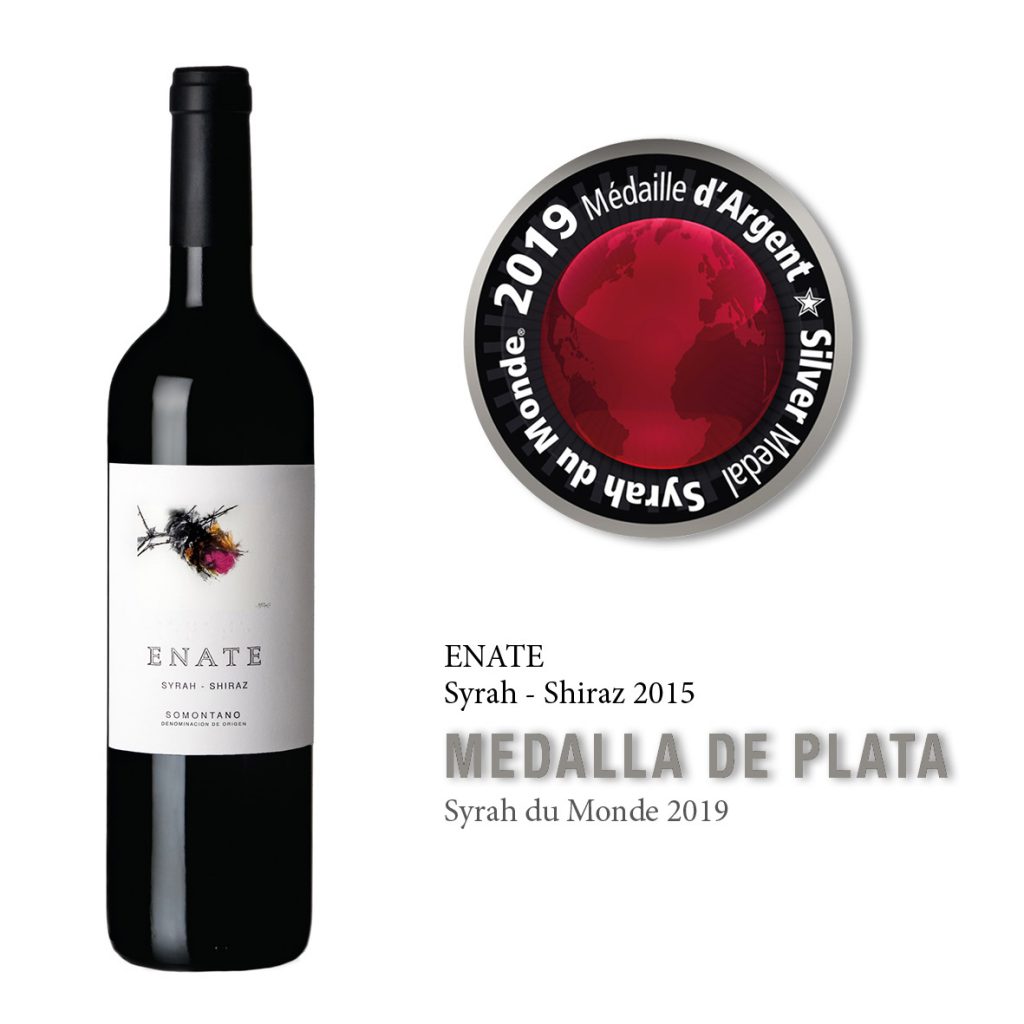 ENATE_Medalla de plata syrah du monde 2019